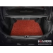 Alfa Romeo Giulia All Weather Cargo Mat - Soft Touch PVC Loop - Red/ Black